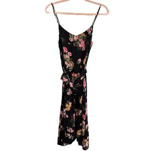 REFORMATION Watson Floral Midi Slip Dress in Carmelina Cottagecore Garden Party